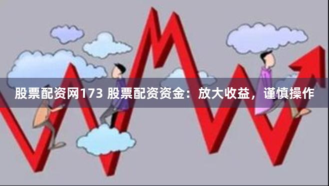 股票配资网173 股票配资资金：放大收益，谨慎操作